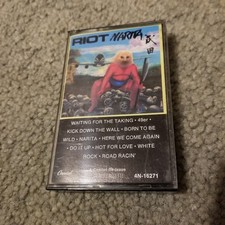 Riot   Narita Cassette Tape   4N-16271  1979  METAL Excellent Condition