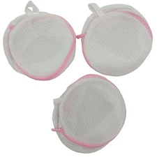 PreAsion 3pcs Mesh Laundry Wash Bags Travel Washing Bag for Bra Lingerie Underwe