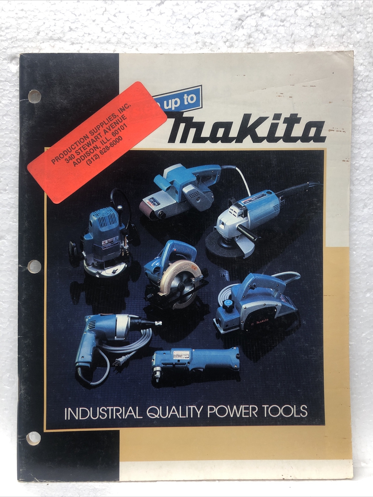Vintage Makita Industrial Power Tool Catalog eBay