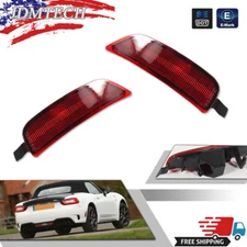 2X Red Side Marker Light For 2016-2023 Mazda Miata MX-5 Fiat 124 Spider Abarth