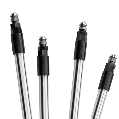Quickie Adjustable Pushrods w/ Chrome Covers For 1999-2016 Harley Twin Cam - Picture 2 of 5