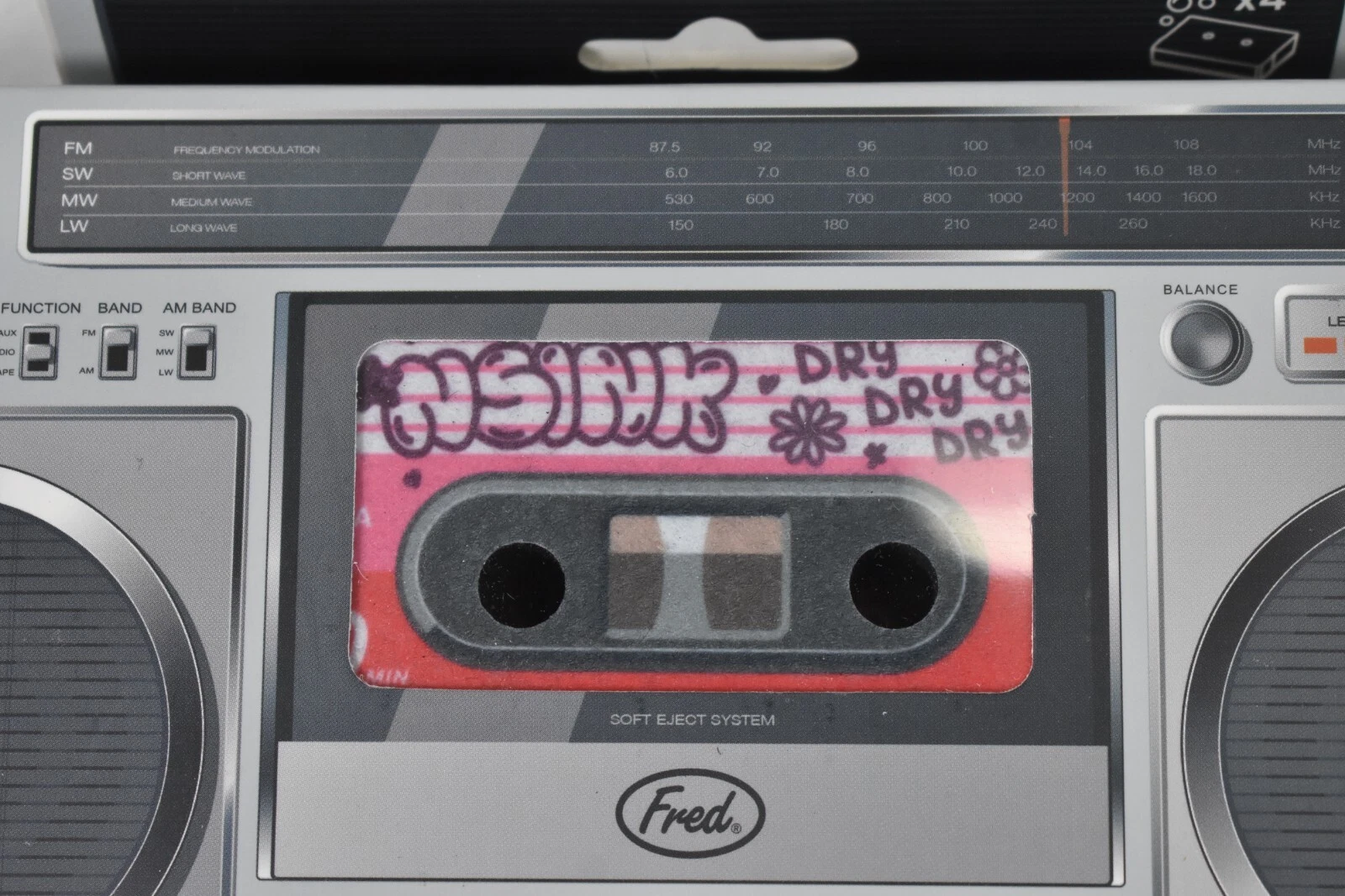 Fred & Friends Mix Tape Kitchen Sponges - Thumbnail 2