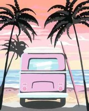 MALEN NACH ZAHLEN BEACH LIFE, RB 200070