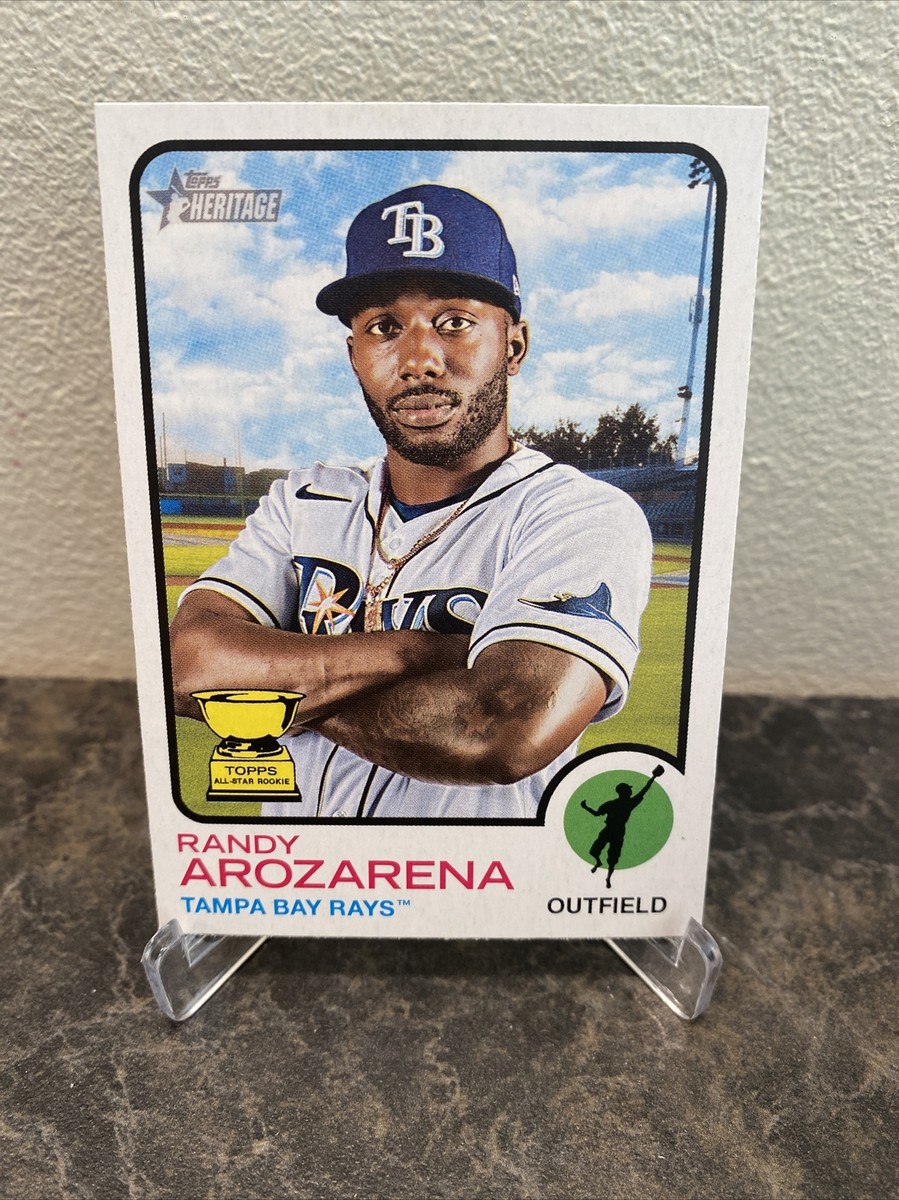 【激レア】RANDY AROZARENA オートサインRCカード Randy Arozarena 2022 Topps Definitive Game-Used Tag Logo