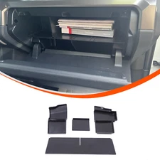 For Toyota Tacoma 2024-2025 Glove Box Divider Storage Panel Black