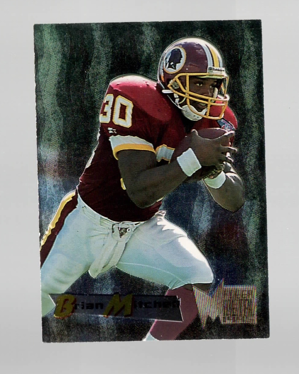 1995 Fleer Metal #195 Brian Mitchell NM