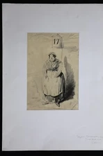 Benjamin ROUBAUD (1811-1847) Jew of Algiers Daumier Hersent Algerie Grandville 