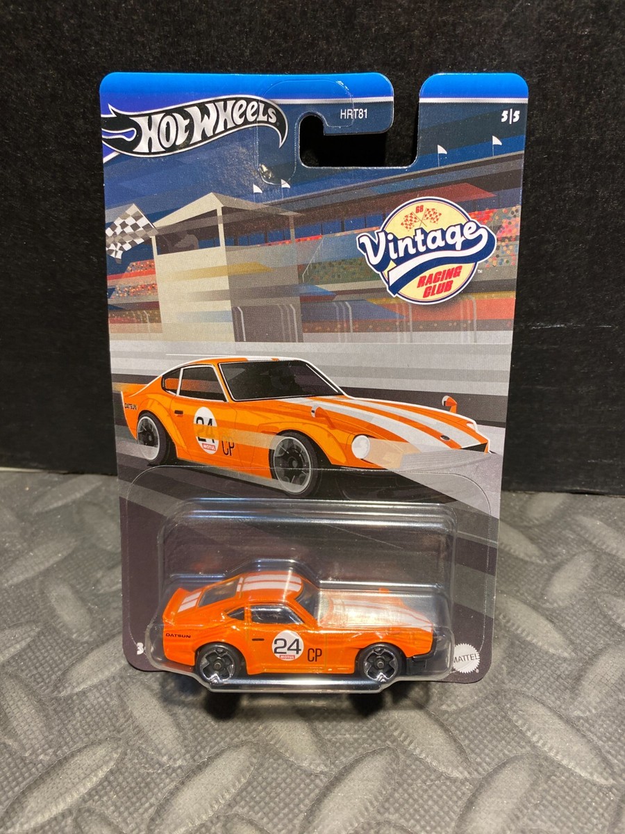 1/64 HOT WHEELS VINTAGE RACING CLUB #24 CUSTOM DATSUN 240Z ORANGE
