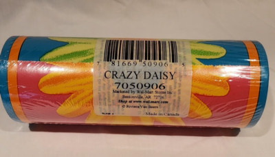 No Boundaries Crazy Daisy WALL PAPER BORDER #7050906 Retro Mod Large Flowers Y2K