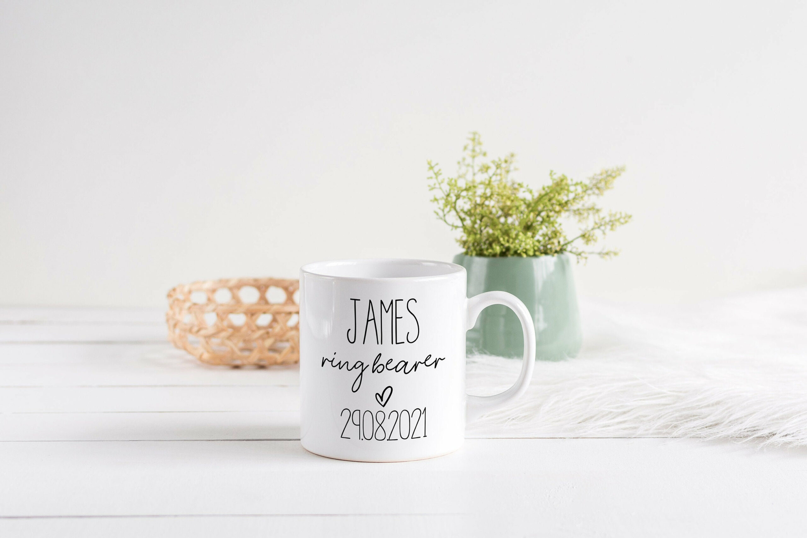 Ring Bearer Gift Personalised Ring Bearer Mug Gift For Ring Bearer