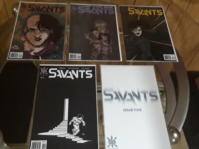 Savants #1-5 (Source Point Press 2018 1 2 3 4 5) Gary Reed / Seth Damoose