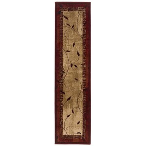 Allen Roth Tinsley Red Indoor Runner Common 2 X 8 Actual