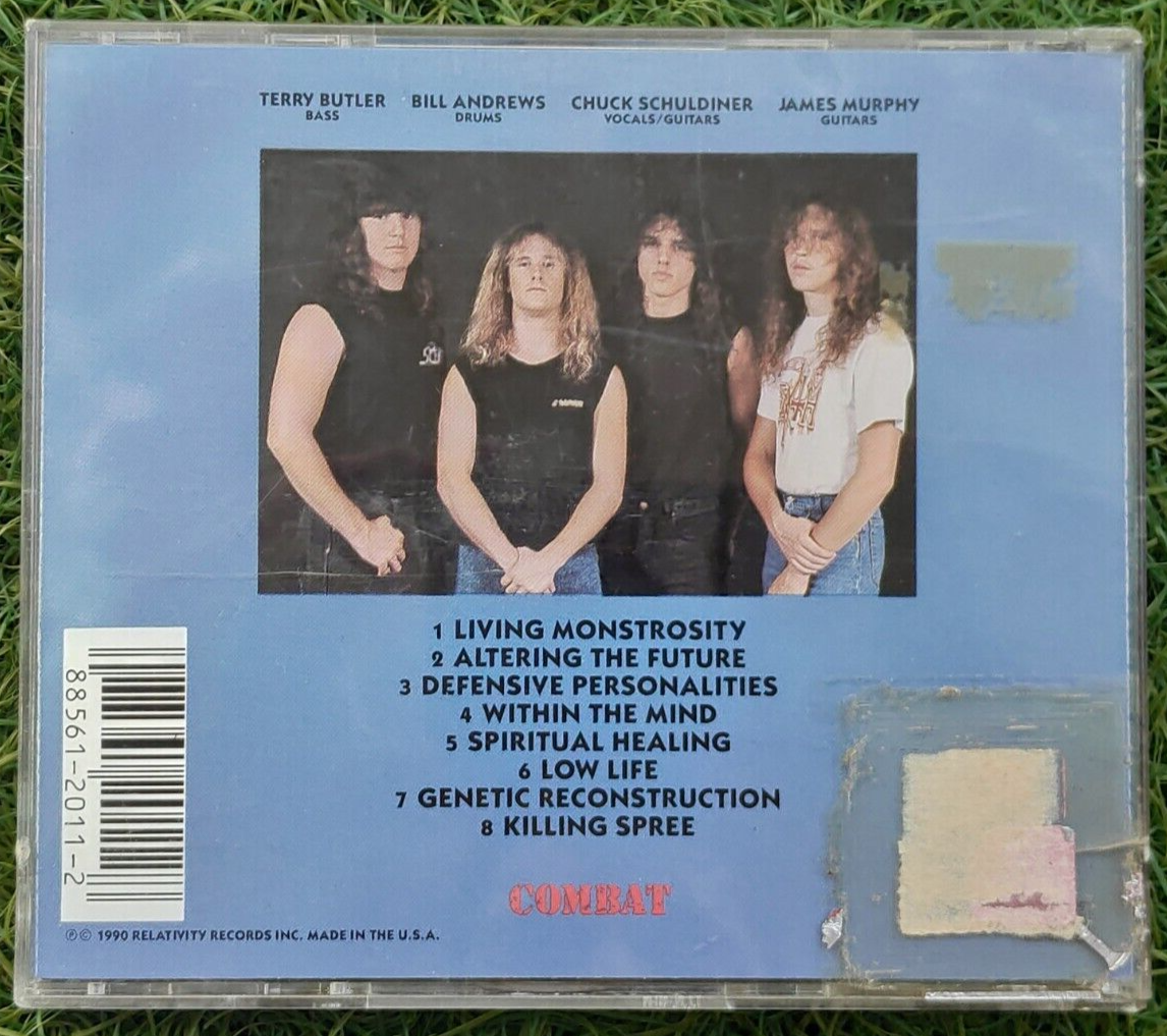 Death - Spiritual Healing Orig Combat 1990 USA CD No IFPI EX | eBay