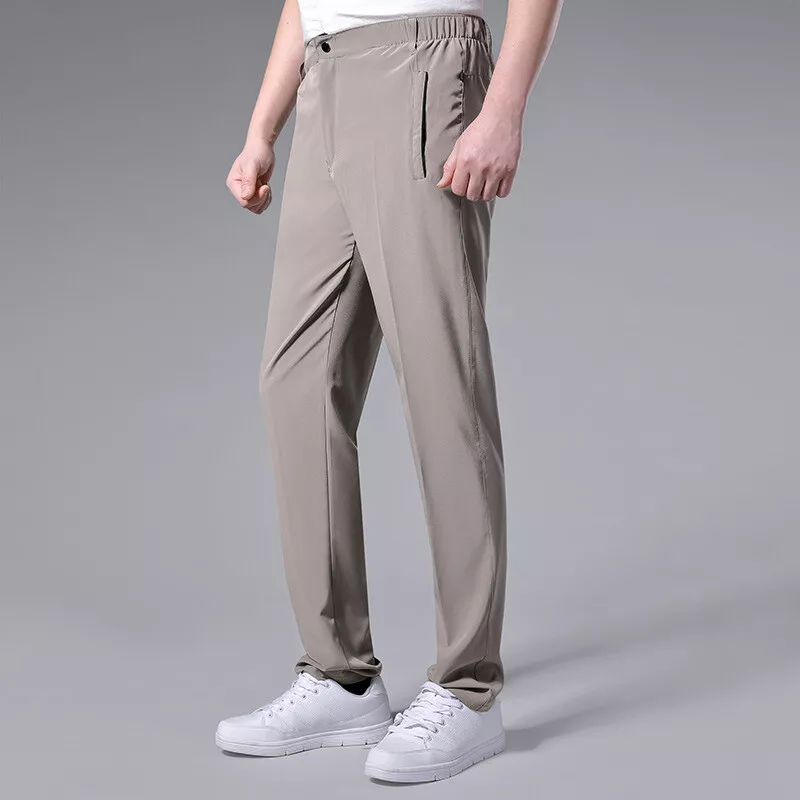 elastic waist dress pants