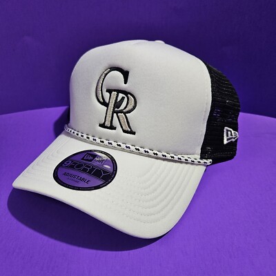 NEW Mens New Era Colorado Rockies Square Low Profile 9Forty