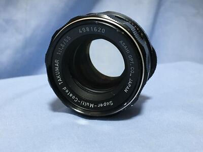 【Exc+++】 PENTAX SMC TAKUMAR 55mm F1.8 M42 Firm camera Lens Japan by Fedex