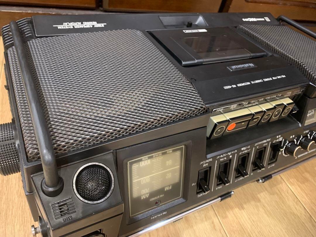 National Panasonic RS-4250 FM/AM/Stereo Cassette Recorder