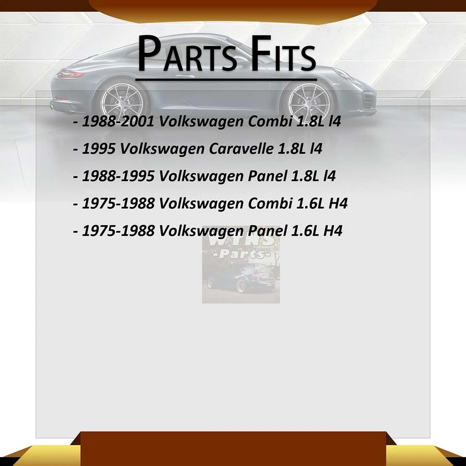 Amortiguadores traseros 2x para Volkswagen Caravelle 1.8L 1995 Foto 2 de 3