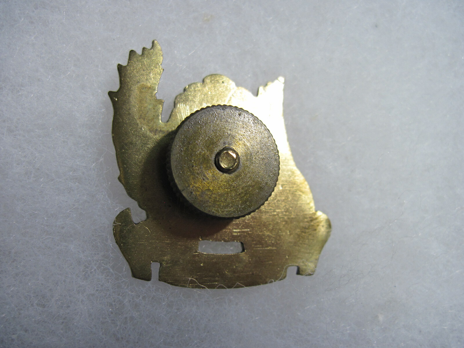 Army crest DI dui SB screwback wwii ww2 JERSEY CITY QUARTERMASTER QM