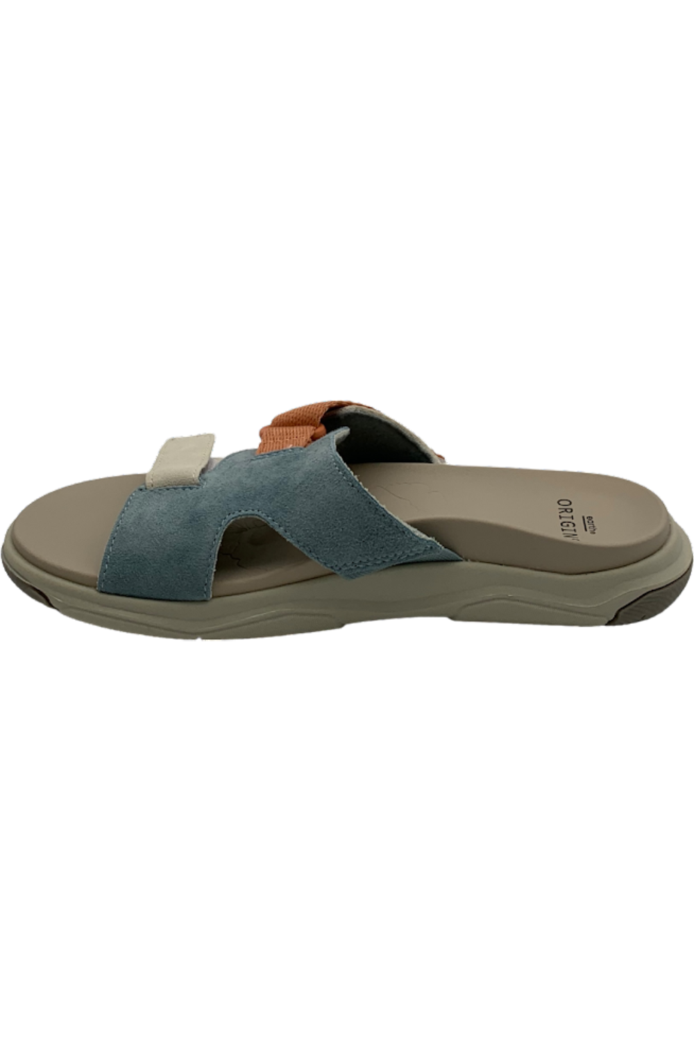 APL Sandali sportivi in camoscio Earth Origins Vara blu pesca beige