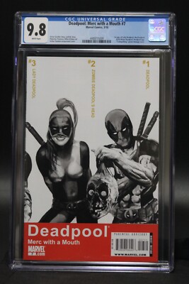 Deadpool Merc with a Mouth (2009) #7 1st Print Suydam CGC 9.8 1st Lady Deadpool