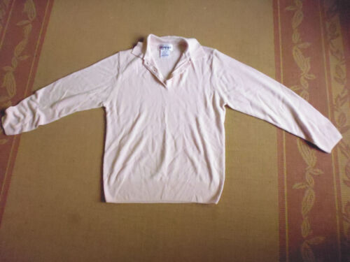 LADIES BABY PINK LONG SLEEVE ACRYLIC JUMPER BY DAMART - SIZE S - AUS 14/16 CHEAP - Picture 1 of 5