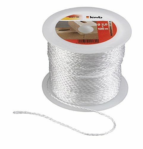 KWB, 9221-30, Maurer cavo 100 m, 2,0 millimetri, bianco (D6a)