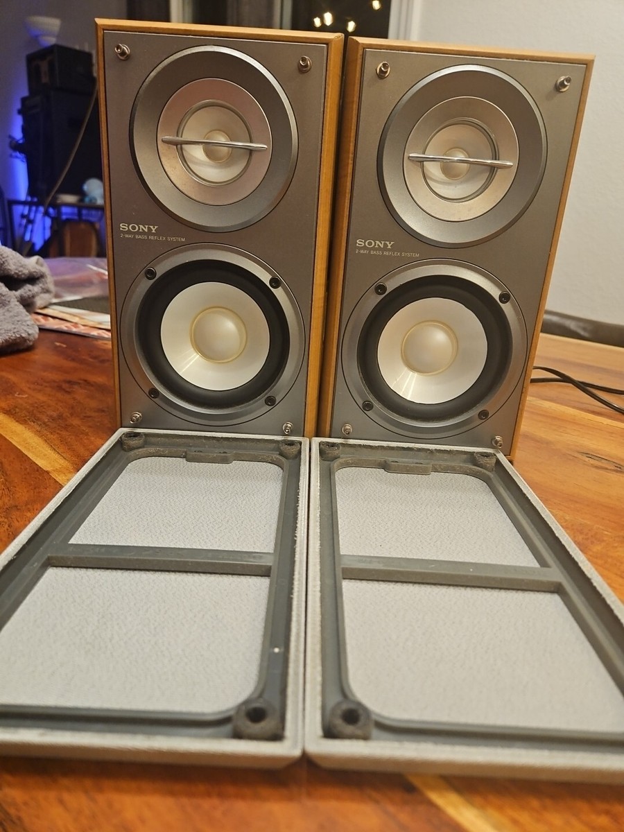 Enceintes Sony SS-CNEZ50 – Compactes, Bass Reflex, 2 Voies, Look Superbe (occasion)