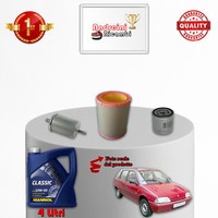 Inspektionskit Filter Und ÖL Xcitroen Ax 1.0 I 37KW 50CV 1993->
