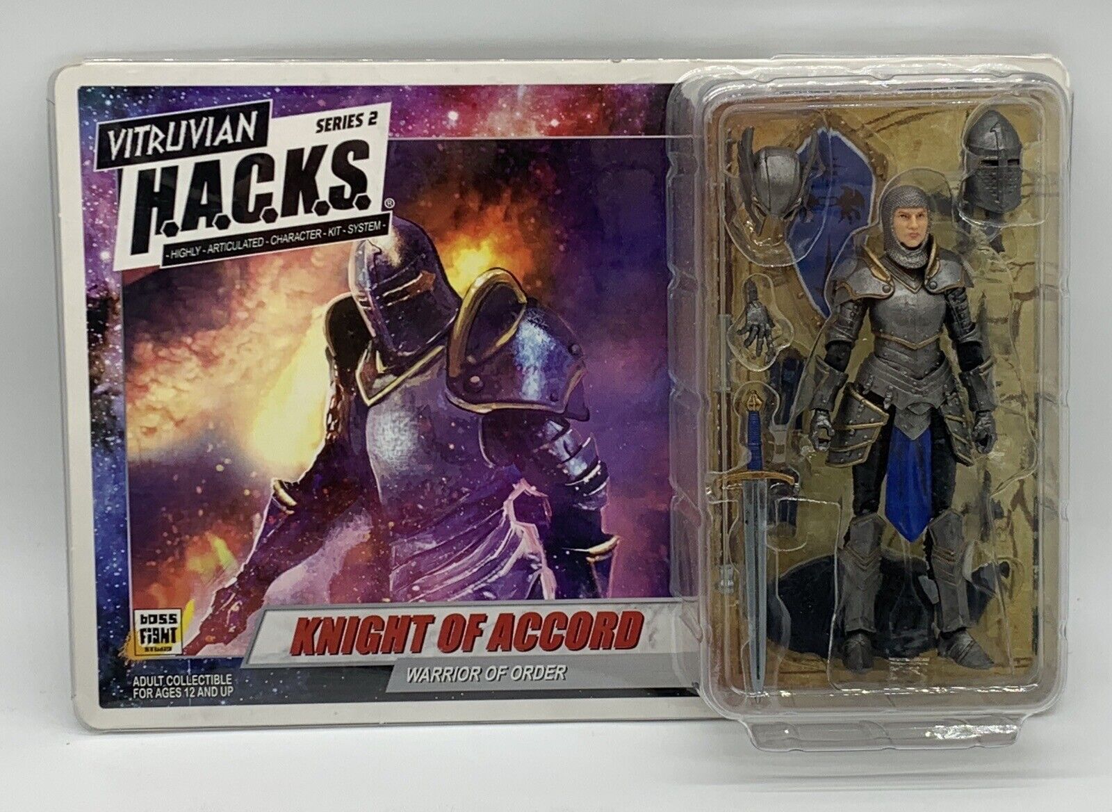 Vitruvian H.A.C.K.S. - Knight of Accord Female H.A.C.K.S. Action Figure