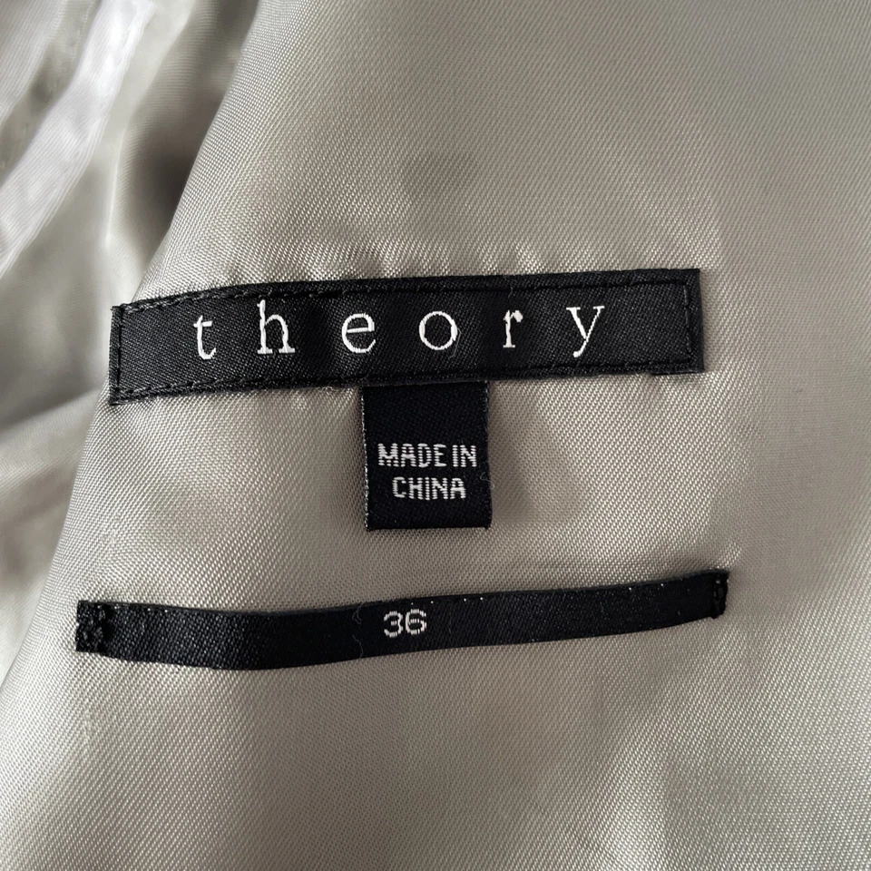 Chaqueta deportiva Theory Kris HL de sarga de algodón sin construir para hombre 36R calce ajustado Foto 4 de 4