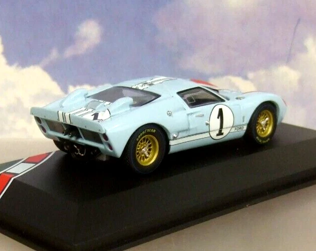 CMR 1/43 DIECAST FORD GT40 MKII MK2 #1 2nd LE MANS 1966 MILES/HULME REAL WINNER? - Image 3 of 4