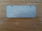 Wheaties cereal premium license plate - Massachusetts Sample — photo 2