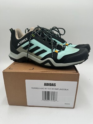 ADIDAS OUTDOOR WOMEN'S TERREX AX3 HIKING SHOE FLASH AQUA BLACK SIZE 10.5  196463757466| eBay