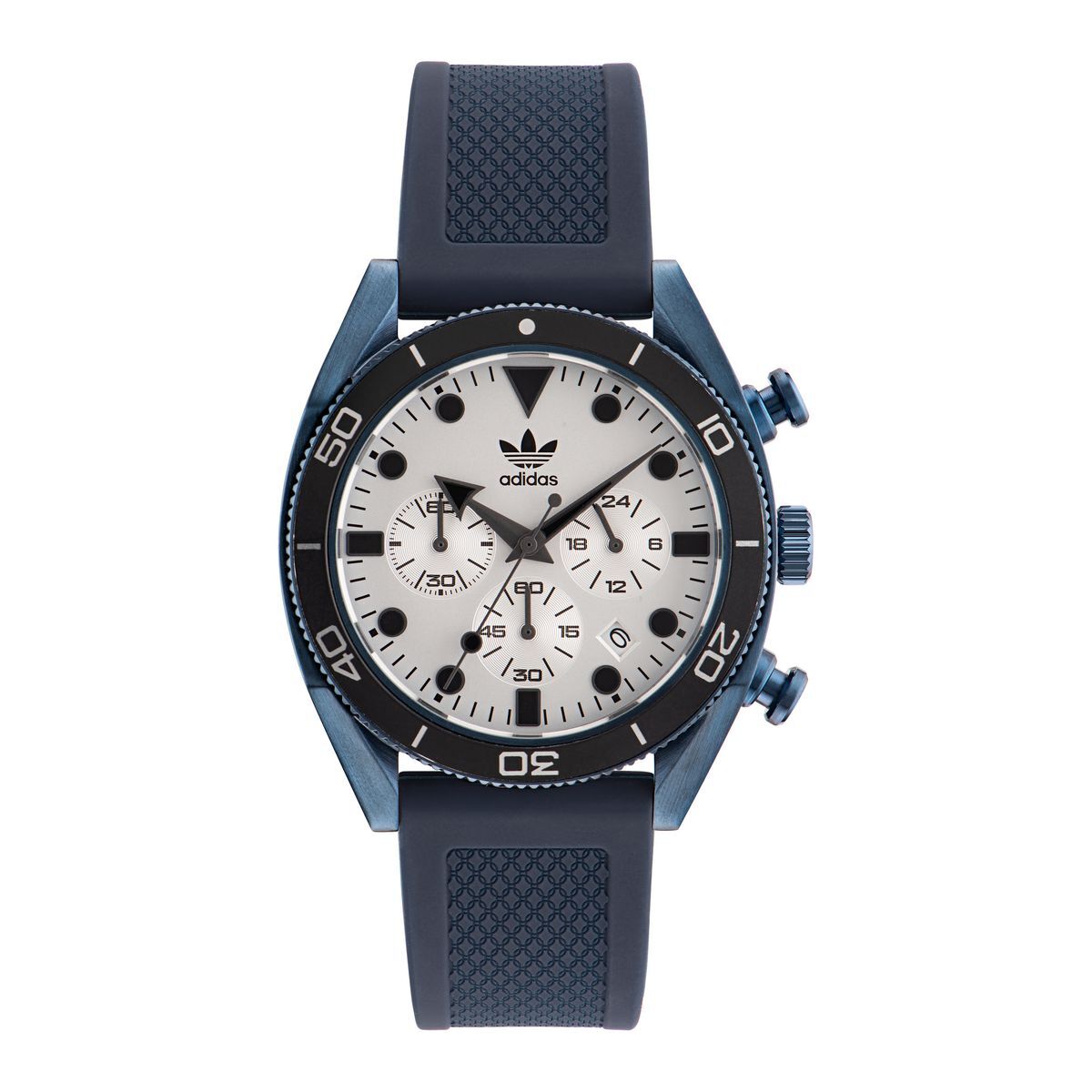 Adidas Originals Blue Unisexs Chronograph Watch Edition Two Chrono