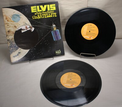 ELVIS ALOHA FROM HAWAII VINYL RECORD