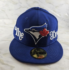 New Era TORONTO BLUE JAYS Nickname 59Fifty Fitted MLB Baseball Cap Hat 7 3/4