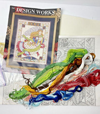 Design Works Crafting Angel  5440 Counted Cross Stitch 12X16 Picture Kit