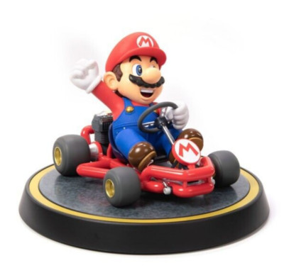 Erste 4 Figuren Mario Kart PVC Statue Mario Standard Edition 19 cm