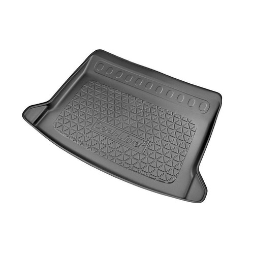 Tapis De Coffre Sur Mesure Pour Mazda CX-30 (2019+) – Noir, Antidérapant, Hauts Bords 7 Cm, Protection Max – ProLine 3D