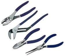 4pc Combination Pliers Set – Industrial Grade Pliers. Williams USA #JHWPLS-4SG