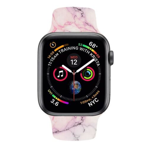 Correa de banda de silicona para Apple Watch para iWatch Series 5/4/3/2/1 44/42 mm 40/38 mm - Imagen 106 de 148