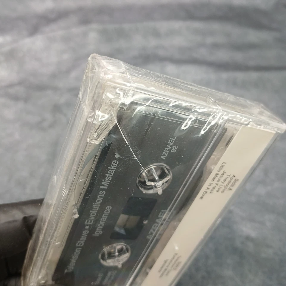 AZRAEL Television Slave 1992 Sealed Cassette Thrash Metal - Image 2 of 4