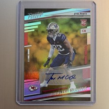 Panini Prestige Xtra Points Rookie Autograph Trent McDuffie #334 Chiefs 2022