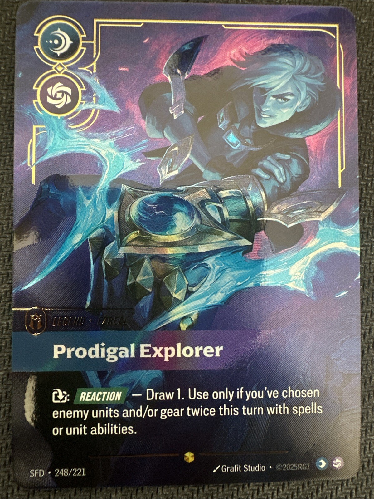 Ezreal - Prodigal Explorer 2026 Spiritforged #248/221 Overnumber