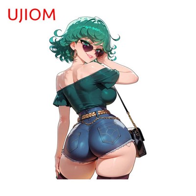 UJIOM Tatsumaki Sexy Wall Sticker Sofa Wall High Quality Occlusion Scratch Decal