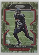2021 Panini Prizm Forest Camo Prizm 10/15 Deion Jones #328 2s1