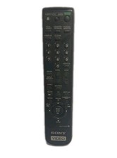 SONY RMT-V402 VCR REMOTE CONTROL for SLV-N500 SLV-N55 Tested Works Black