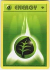 Grass Energy 99/102 Common Base Set Shadowless Pokemon 1st Edition MP