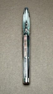 S.T. Dupont Olympio Nacre Noire Fountain Pen Medium Nib (No Box/Papers)